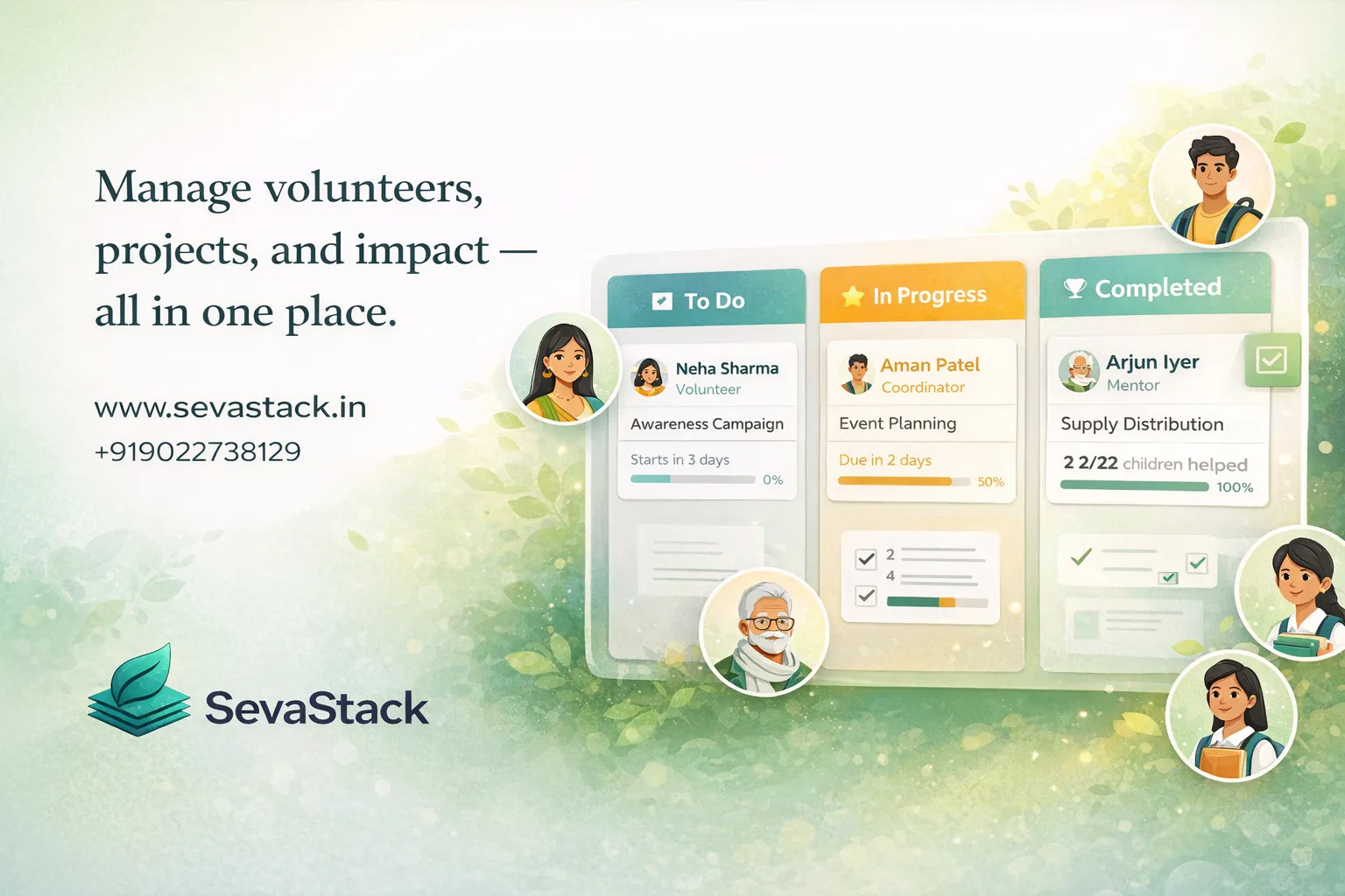 Volunteer management